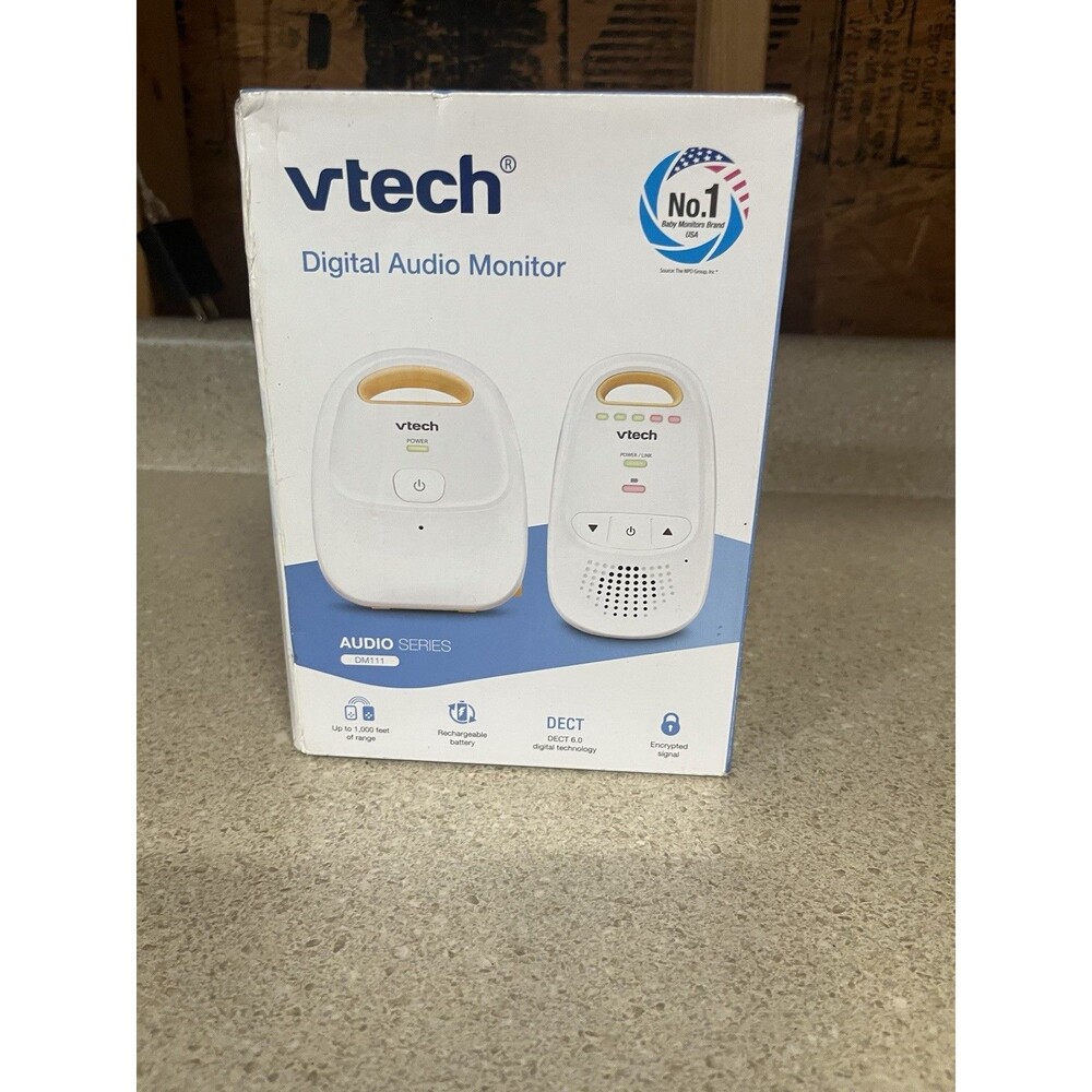 VTech Baby Monitor, 1 Parent Unit hospice caregiver home health babysitter